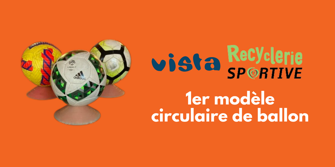 Vista - Recyclerie Sportive : 1er modèle circulaire de ballon