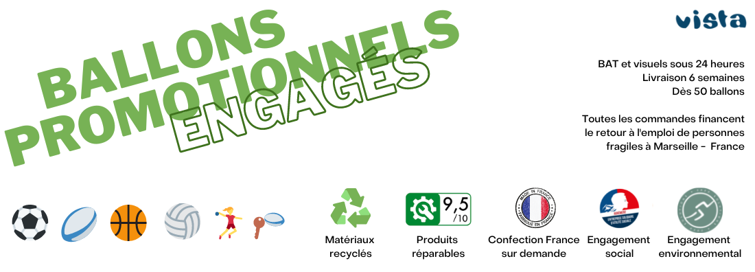 Charger la vidéo : Présentation de l&#39;atelier d&#39;insertion et de nos ballons recyclés personnalisables