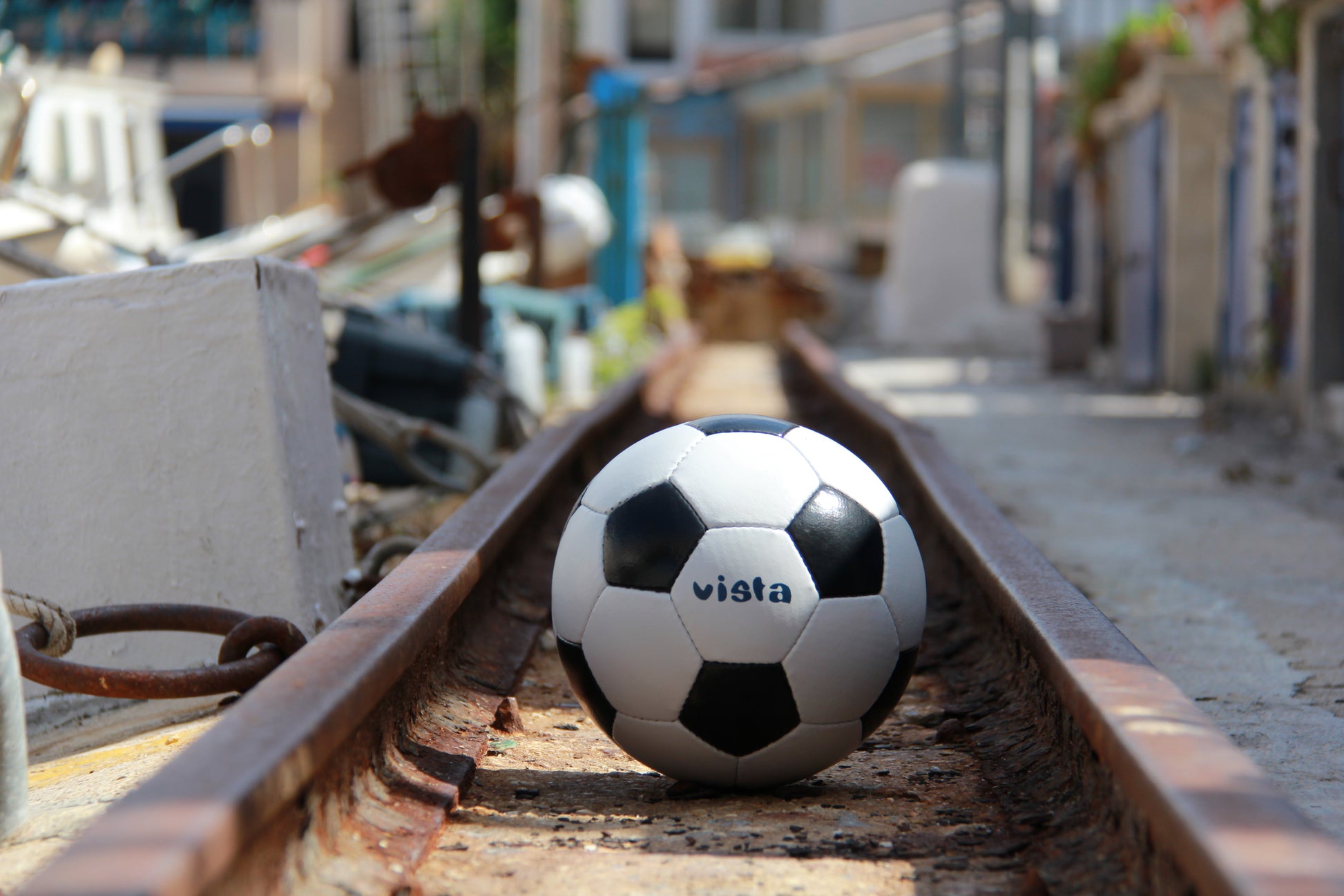 Ballon foot écoresponsable recyclé- Taille 5